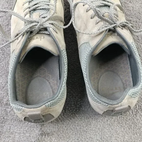 Dansko Paisley Womens 39 EU Hiking Shoes Suede Vibram Waterproof Tan Beige - Picture 8 of 12